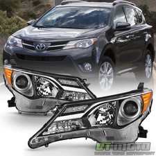 For 2013 2014 2015 Toyota RAV4 RAV-4 Headlights Left+Right Replacement Headlamps picture