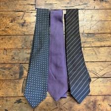 JOHN VARVATOS MULTI COLOR GEOMETRIC TIE - TIES - NECK TIES - 3 Tie Lot picture