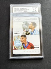 Messi / Ronaldo 2024 Leaf Legends Dual CCG 10 picture