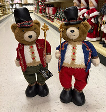 Viral TIK TOK Hobby Lobby Nutcracker Christmas Plush Bear Set of 2 picture