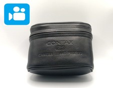 🎦👀🌟N MINT🌟 Contax G1 Camera Grand Prix '95 Leather Lens Case From JAPAN picture