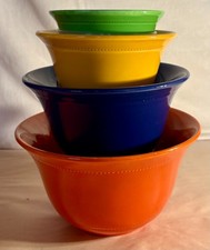 Hall Jewel Tea 4 Piece Rainbow Mixing Bowl Set picture