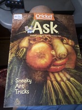 Cricket Ask Kid's Magazine Nov/Dec 2020 Sneaky Art Tricks picture