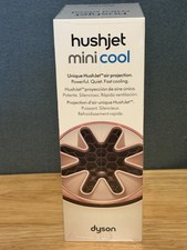 Dyson HushJet Mini Cool Portable Fan Stone/Blush Rechargeable Factory Sealed picture