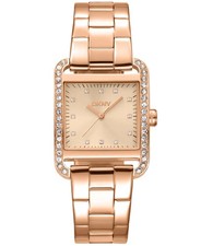 with box and papers DKNY Womens DK1L003M0035 ICONIC City Glitz RoseGold  G1N picture