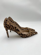 Women’s Stuart Weitzman leopard print Point Toe Pumps Size 5.5 picture