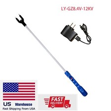 Livestock Prod Electric Cattle Prod Rechargeable Safety Animal Hot Shot US picture