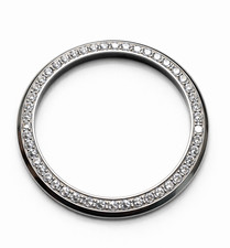 Custom 2.00 Carat Ct Rolex Datejust II 41mm Stainless Lab Grown Diamond Bezel picture