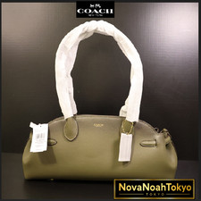 COACH CCC30 Empire Carryall Bag 34 Olive Brass Sholder Bag Official Outlet Japan picture