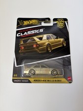 Hot Wheels Premium Car Culture 0/5 Gold Chase Mercedes-Benz 190 E 2.5-16 Evo II picture
