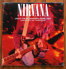 Nirvana Live At The Palaghiaccio Rome Italy 1994 FM Broadcast 2LP Vinyl Record picture
