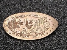 Yosemite National Park El Capitan Pressed Penny Elongated Coin picture