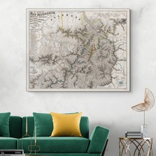1891 Mining Map of Colorado – San Juan, Ouray, San Miguel & Dolores Counties picture