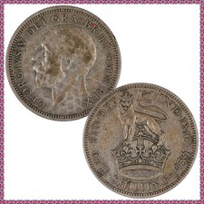 United Kingdom - 1 Shilling - 1933 - KM#833 - Silver .500 - 0.091 ASW picture