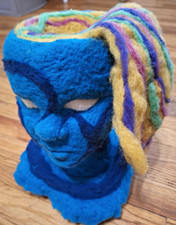 Handmade Needle Felting, Wool Felting, Abstract Art 