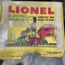 LIONEL No.1631WS Steam Locomotive Train Set tested Working ￼ picture