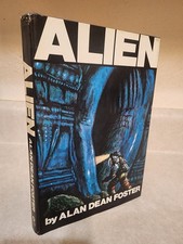 ALIEN Alan Dean Foster 1979 Warner Books Edition BCE Science Fiction Horror HCDJ picture