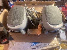 POLK AUDIO F WIRED DESKTOP PAIR SPEAKERS  picture
