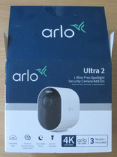 Arlo Ultra 2 Wireless Spotlight Security Camera Add-On 4K & UHD Unused Open Box picture