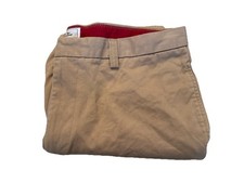 Dockets Men’s Flat Front Relaxed Fit Khaki Pants Size 38x29 (538) picture