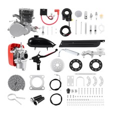 110cc 2-Stroke Bicycle Motor Kit Bike Motorized Petrol Gas Engine Full Set US picture