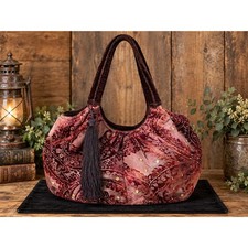 Vintage Goody's NWT Velvet Paisley Shoulder Bag Y2K Whimsigoth Boho Tassel picture