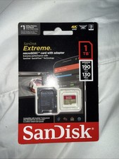 SanDisk Extreme Memory 1TB Micro SD SDXC Class 10 - SDSQXAV1T00GN6MA picture