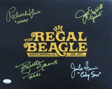 Three's Company Multi-Autographed by 4 Cast Members 11x14Photo JSA 183399 picture