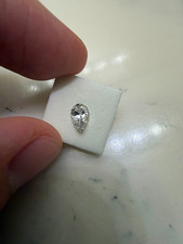 IGI Lab-Created Pear Diamond 0.54ctw F VVS2 7.11x4.42x2.87mm LG822620310 picture