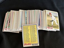 1978 topps baseball card lot 100 Different Cards Ex picture
