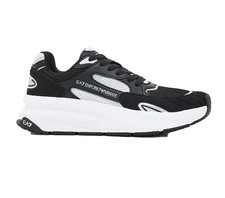EA7 EMPORIO ARMANI Men's Sneakers Running Shoes AUTHENTIC NEW Black X8X178 XK382 picture