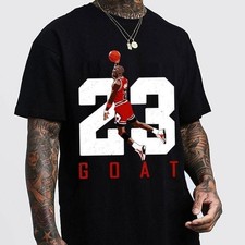 Number 23 Jumpman Tribute T-Shirt �C Clean Retro Basketball Tee with Iconic Dunk picture