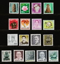 Korea Lot 172: (1981-89 Postage - VF - Mint NH & U) Scott 2026 Cat. Val. $29.85 picture