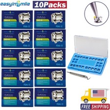 Self-Ligating Brackets Dental Orthodontic Metal Brace Roth&MBT 022 3/345 Hook US picture