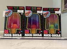 3 NeeDoh Nice-Sicle Fidget Squish Toy Popsicle Nee Doh Squeeze SEALED Authentic picture