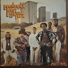 MANDRILL Just Outside Of Town POLYDOR LP VG+ picture