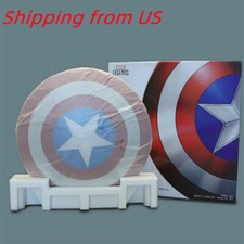 IN US  1:1 Marvel Legends Captain America 75th Anniversary Metal Shield Boxed picture