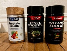 SNAP Nitric Oxide Booster Prostate Health Testosterone Booster BIG BOY Bundle picture