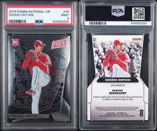 2018 Panini National Convention VIP - Shohei Ohtani - #46 Chrome Rookie RC PSA 9 picture