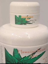 Hawaiian Moon Aloe Body cream You get 2 sealed jars one 9oz and one 3/4 oz picture