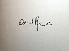 Talking Heads David Byrne - Signed Book Sleeping Beauties picture