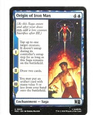 Origin of Iron Man Magic: The Gathering Commander: Marvel Super Heroes 633 - NM picture