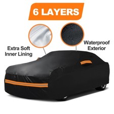 6 LAYER COTTON CUSTOM FOR 1975-1991 Porsche 930 944 CAR COVER Waterproof OUTDOOR picture