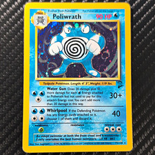 Wizards Poliwrath Base Set 2 Holo Rare 15/130 90HP EN 1999 Ken Sugimori picture