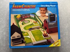 vintage ERTL Farm Country #4638 Carry-Along Playset w/ box picture