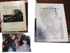 Muhammad Ali Autographed Book A Thirty-Year Journey and Signed Howard L. Bingham picture