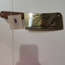 Andrew Bryniarski Signed The Texas Chainsaw Massacre Leatherface Cleaver JSA COA picture