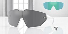 VERSACE VE4461 148 6V Grey Mirror Black Mirror Blue Violet 47mm Unisex Sunglasse picture