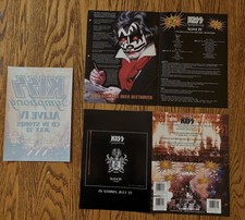 Rare - KISS Symphony Alive IV 4 - Brochure & Window Sticker - Mint - 2003 picture