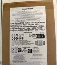 NEW Amazon Basics 150 Pack AAA Alkaline Industrial Batteries Exp 9/2029 picture
